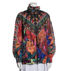 Black cool leopards windbreaker